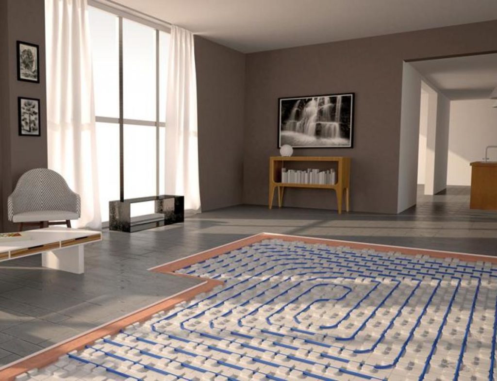 plancher chauffant rafraichissant